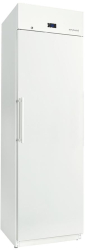 Vitrina farmaceutica profesionala Snaige MD40DC-P600BEQ termostat reglabil dezghetare automata Usa reverisbila 270 l H 202.5 cm Alba 