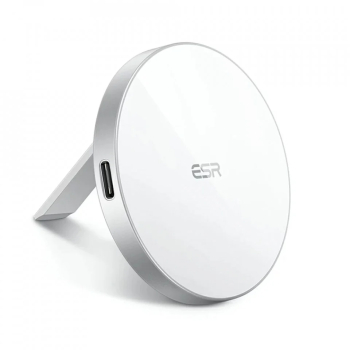 Incarcator Wireless Compatibil MagSafe cu Suport - ESR HaloLock - White 