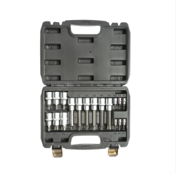 Trusa profesionala torx cu biti torx T10-T70 18 piese DISLF91 BK88727
