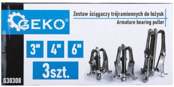 Extractor de rulmenti cu 3 brate Geko G30308 