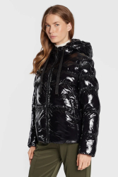 Geaca dama Guess din puf Karine W2BL44 Negru L INTL 