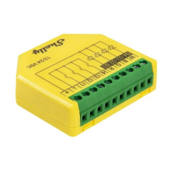 Controller benzi LED Shelly Plus RGBW PM 12/24V WiFi 