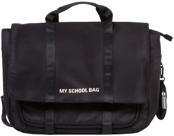 Ghiozdan Childhome My School Bag Negru