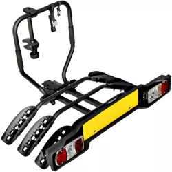 Suport 3 biciclete Peruzzo Siena 669/3N cu prindere pe carligul de remorcare Negru