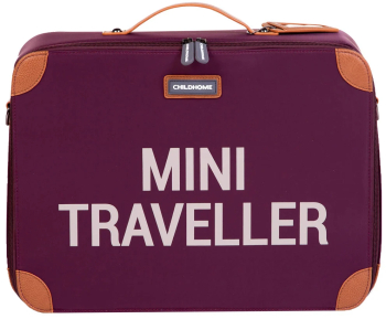 Valiza pentru copii Childhome Mini Traveller Visiniu 