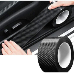 Banda Adeziva Protectie si Tuning Auto Interior sau Exterior Carbon 3D potrivita pentru orice masina 