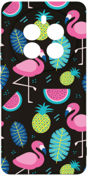 Husa BestCase Compatibila Cu Realme 12 Pro Flamingo 0.8MM Slim Prot camera c-B 91 