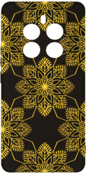 Husa BestCase Compatibila Cu Realme 12 Pro Gold 0.8MM Slim Prot camera c-B 120 
