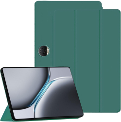 Husa Ultra Slim pentru OnePlus Pad 2 12.1 Silicon TPU Smart Cover - Verde Marin 