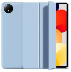 Husa Ultra Slim pentru tableta Xiaomi Redmi Pad SE 8.7 2024 Silicon TPU Smart Cover - Ice Blue 