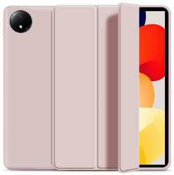 Husa Ultra Slim pentru tableta Xiaomi Redmi Pad SE 8.7 2024 Silicon TPU Smart Cover - Roz 