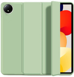 Husa Ultra Slim pentru tableta Xiaomi Redmi Pad SE 8.7 2024 Silicon TPU Smart Cover - Verde Menta 