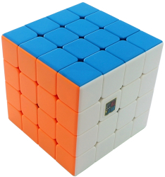 Cub Rubik Magnetic Moyu Meilong 4M 4x4x4 Stickerless 