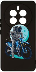Husa BestCase Compatibila Cu Realme 12 Pro Astronaut Biker 0.8MM Slim Prot camera c-B 828 