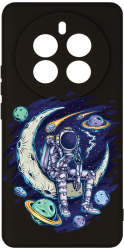 Husa BestCase Compatibila Cu Realme 12 Pro Astronaut On Moon 0.8MM Slim Prot camera c-B 1002 
