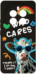 Husa BestCase Compatibila Cu Realme 12 Pro Cool Cow - Who Cares 0.8MM Slim Prot camera c-B 975 
