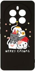 Husa BestCase Compatibila Cu Realme 12 Pro Merry Catmas 0.8MM Slim Prot camera c-B 878 
