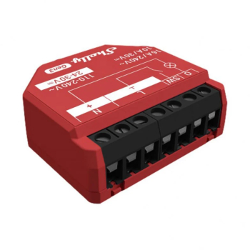 Releu inteligent Shelly 1PM GEN3 1 canal 16A WiFi functie de monitorizare consum 