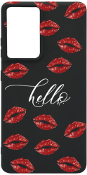 Husa BestCase Compatibila Cu Honor 200 Lite Hello Kisses 0.8MM Slim Prot camera c-B 140 