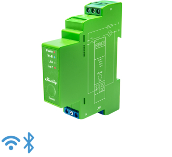 Releu inteligent Shelly PRO Dimmer 1PM 1 canal monitorizare consum functie de dimming 