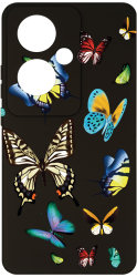 Husa BestCase Compatibila Cu OPPO Reno 11F 5G Beautiful Color Butterflies 0.8MM Slim Prot camera c-B 992 