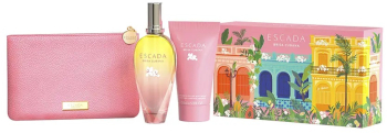 Set Apa de Toaleta cu vaporizator 100 ml + Lotiune de corp 150 ml + Geanta cosmetica 1 buc Escada Brisa Cubana 