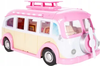 Set de joaca MalPlay Masina de inghetata pentru papusi cu accesorii Roz