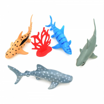 Set figurine jumbo 5 piese Sharks 