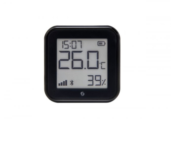 Termostat Shelly H&T Gen3 Matte Black ecran E-ink WiFi control aplicatie 