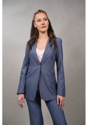 SACOU INCHIDERE CU UN NASTURE CELESTEZZA M Denim 