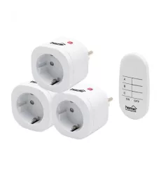 Set prize telecomandabile 3000w interior led raza actiune 40m ...