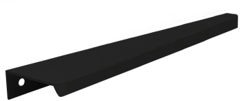 Maner pentru mobila AL13 finisaj negru mat L 400 mm 