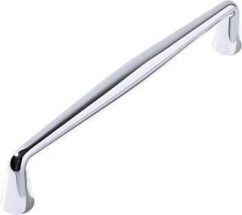 Maner pentru mobila Linea finisaj crom L 140 mm 