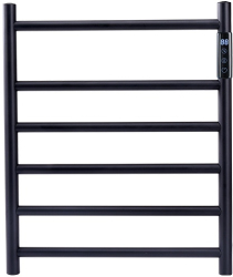 Port prosop electric TRENDYS 42 X 50CM digital negru mat 