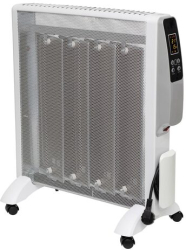 Convector de podea 2 trepte de incalzire 1000 W / 1500 W Termostat digital Telecomanda 