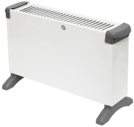 Convector de podea 3 trepte de incalzire 750 W / 1250 W / 2000 W dimensiune 57 x 32.5 x 20.5 cm Termostat 