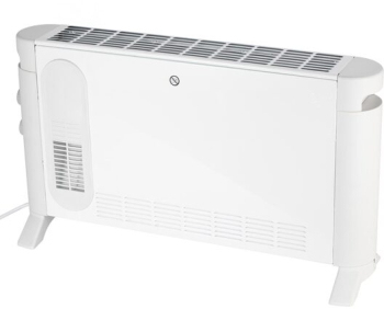 Convector turbo de podea 3 trepte de incalzire 750 W / 1250 W / 2000 W dimensiune 69 x 39 x 19 cm Termostat 