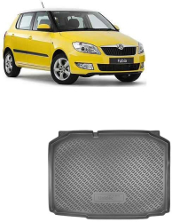 Covor portbagaj tavita Skoda Fabia II 2007-2015 hatchback 