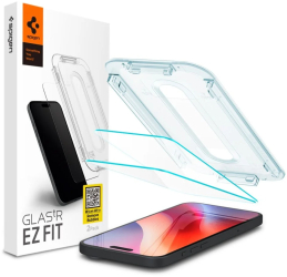 Folie pentru iPhone 16 Pro Max set 2 - Spigen Glas.tR EZ FIT - Clear 