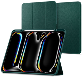 Husa pentru iPad Pro 13 2024 - Spigen Urban Fit - Midnight Green 