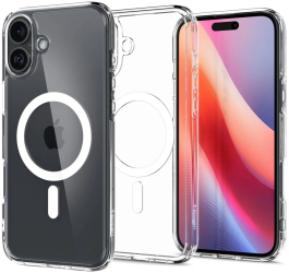 Husa pentru iPhone 16 Plus - Spigen Ultra Hybrid MagSafe - White 