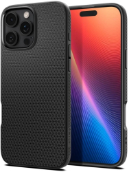 Husa pentru iPhone 16 Pro - Spigen Liquid Air - Matte Black 