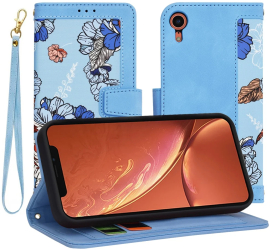 Husa pentru iPhone XR - Techsuit FlipCraft - VibrantA Blue 