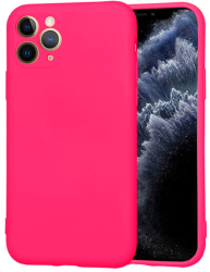 Husa Silicon pentru Apple iPhone 11 Pro Marmalis SoftFlex Hot Pink 