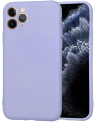 Husa Silicon pentru Apple iPhone 11 Pro Marmalis SoftFlex Light Purple 