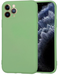 Husa Silicon pentru Apple iPhone 11 Pro Marmalis SoftFlex Mint Green 