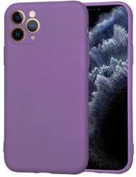 Husa Silicon pentru Apple iPhone 11 Pro Marmalis SoftFlex Purple 
