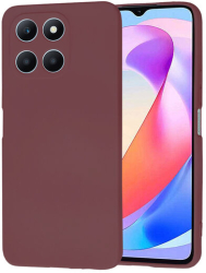 Husa Silicon pentru Honor X6a Marmalis SoftFlex Plum Red 