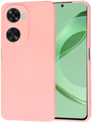 Husa Silicon pentru Huawei nova 11 SE / 12 SE Marmalis SoftFlex Chalk Pink 