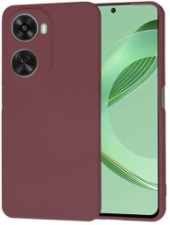 Husa Silicon pentru Huawei nova 11 SE / 12 SE Marmalis SoftFlex Plum Red 